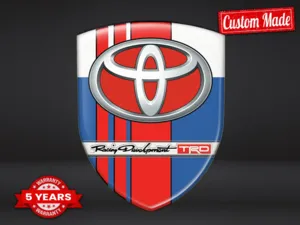 Toyota Custom Auto Emblems Durable Universal High Quality